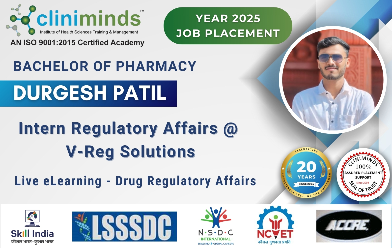 Cliniminds Drug Regulatory Affairs Placements